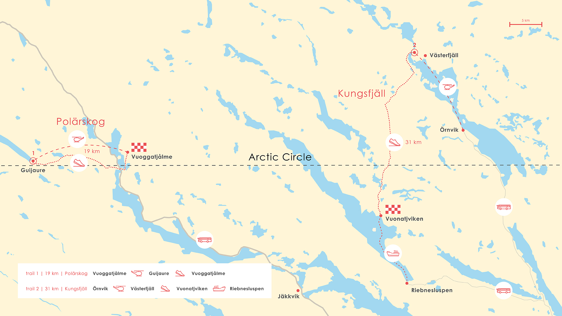 Arctic circle trail - Die preiswertesten Arctic circle trail unter die Lupe genommen